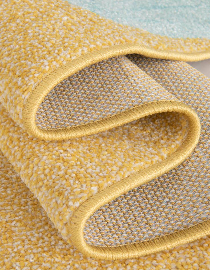 Detail image of  4' 1 x 6' 1 Shark Whimsy Kids Rug