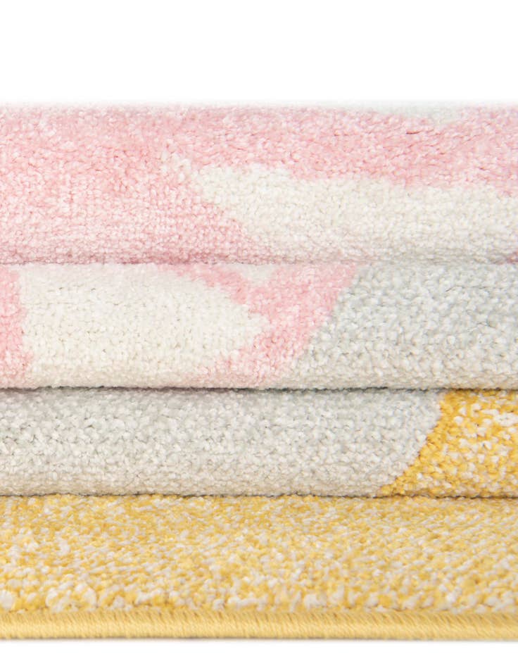 Detail image of  4' 1 x 6' 1 Shark Whimsy Kids Rug