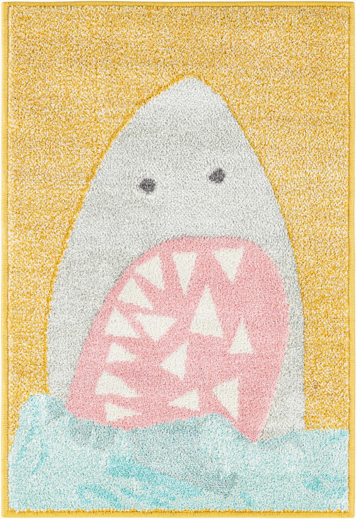  2' 2 x 3' 1 Shark Whimsy Kids Rug