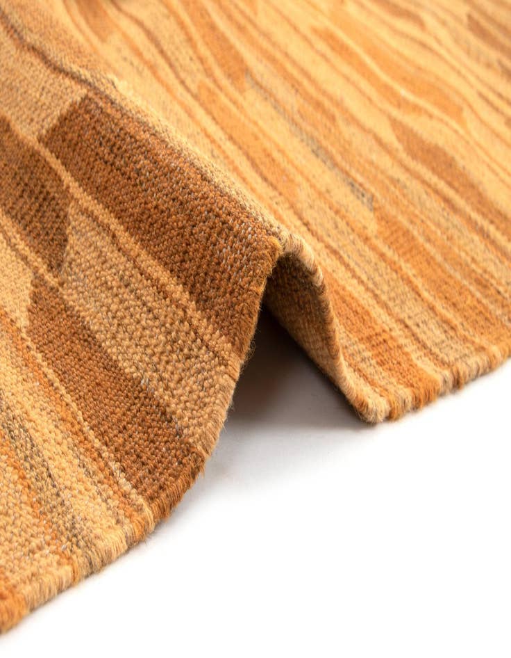 Detail image of  7' 8 x 10' Zagros Kilim Rug