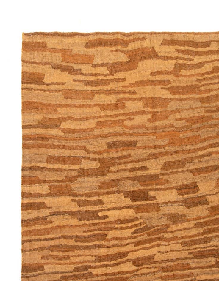 Detail image of  7' 8 x 10' Zagros Kilim Rug