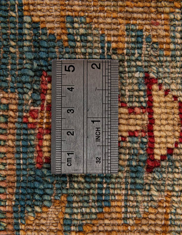 Detail image of  3' 2 x 5' 7  Hand Knotted Ziegler Wool Rug
