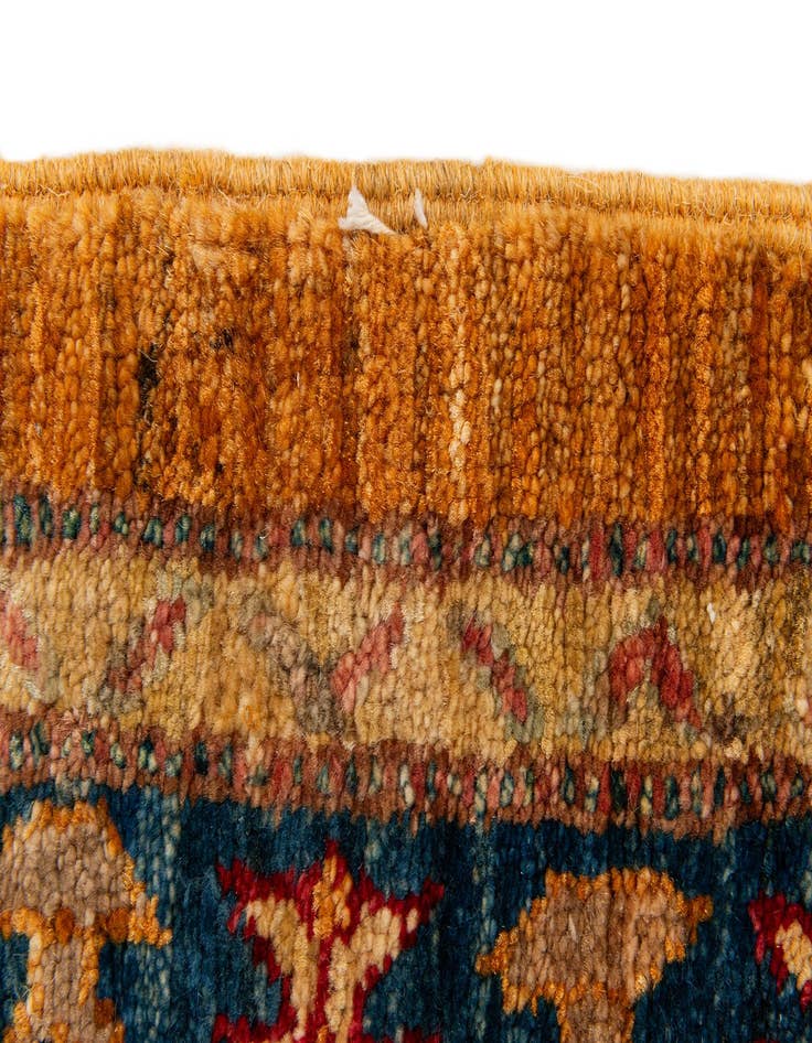 Detail image of  3' 2 x 5' 7  Hand Knotted Ziegler Wool Rug