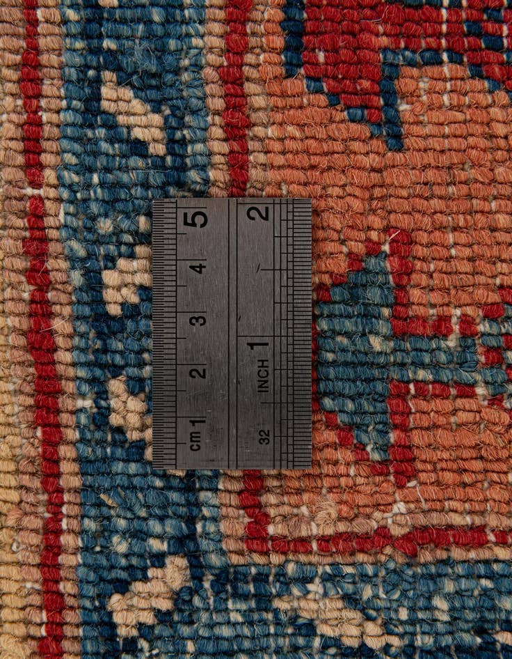 Detail image of  3' 5 x 5' 6  Hand Knotted Ziegler Wool Rug