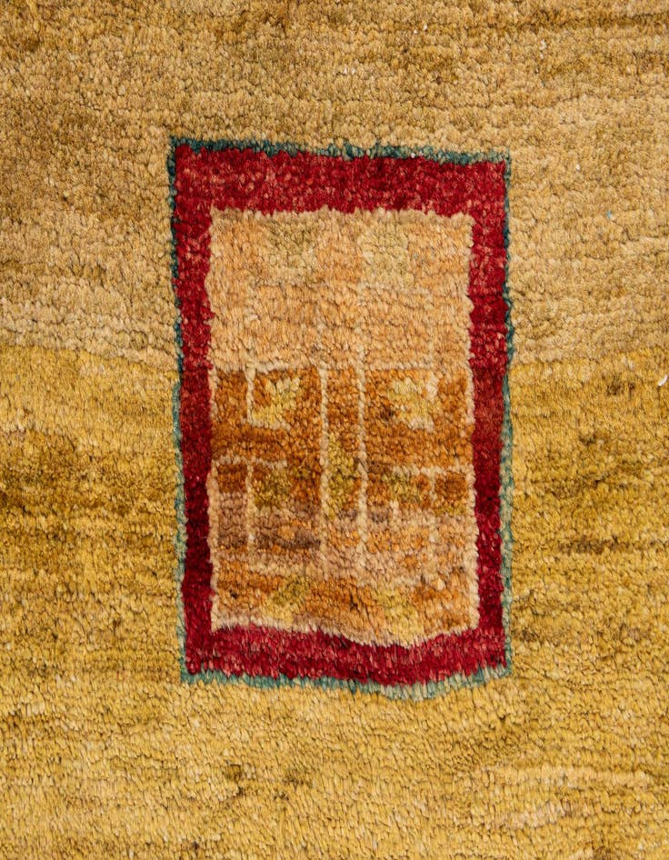 Detail image of  6' 5 x 7' 4  Hand Knotted Ziegler Wool Rug