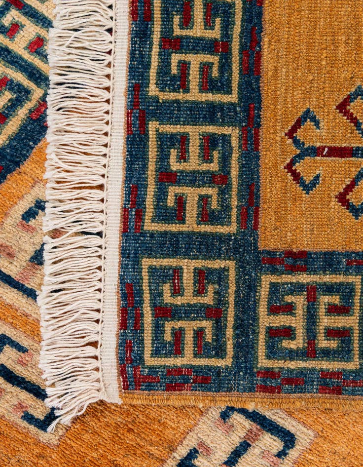 Detail image of  2' 8 x 4' 1  Hand Knotted Ziegler Wool Rug