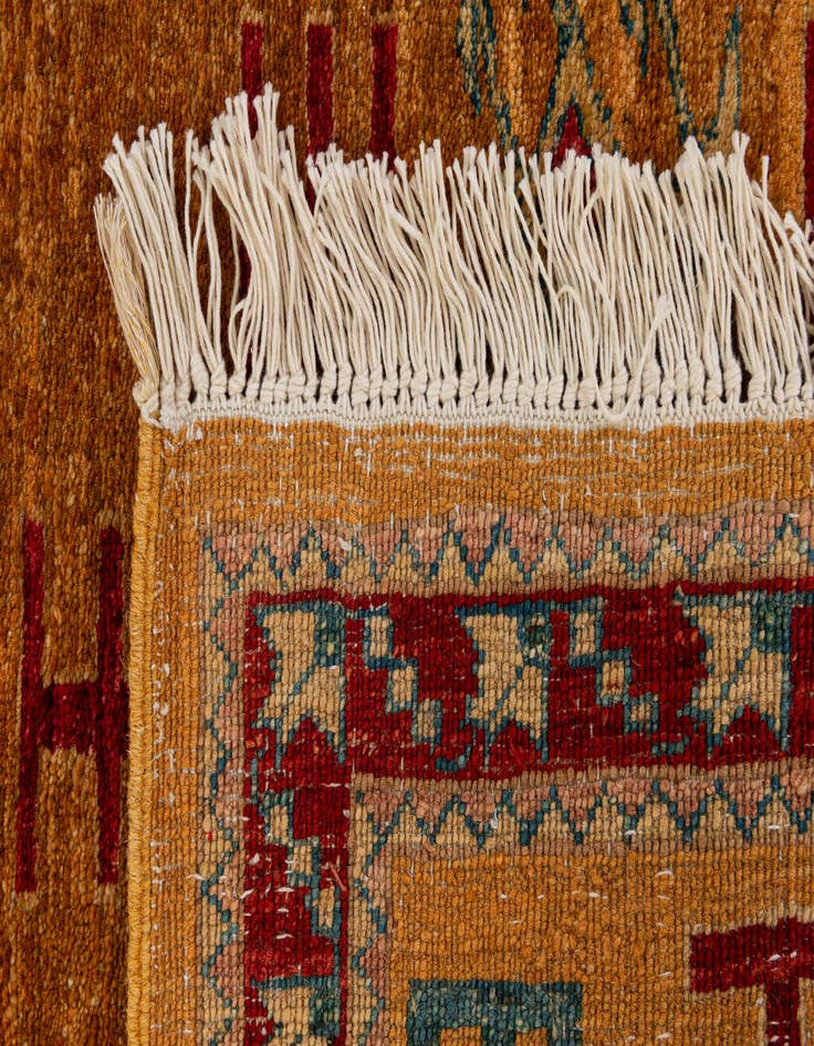 Detail image of  2' 5 x 3'  Hand Knotted Ziegler Wool Rug