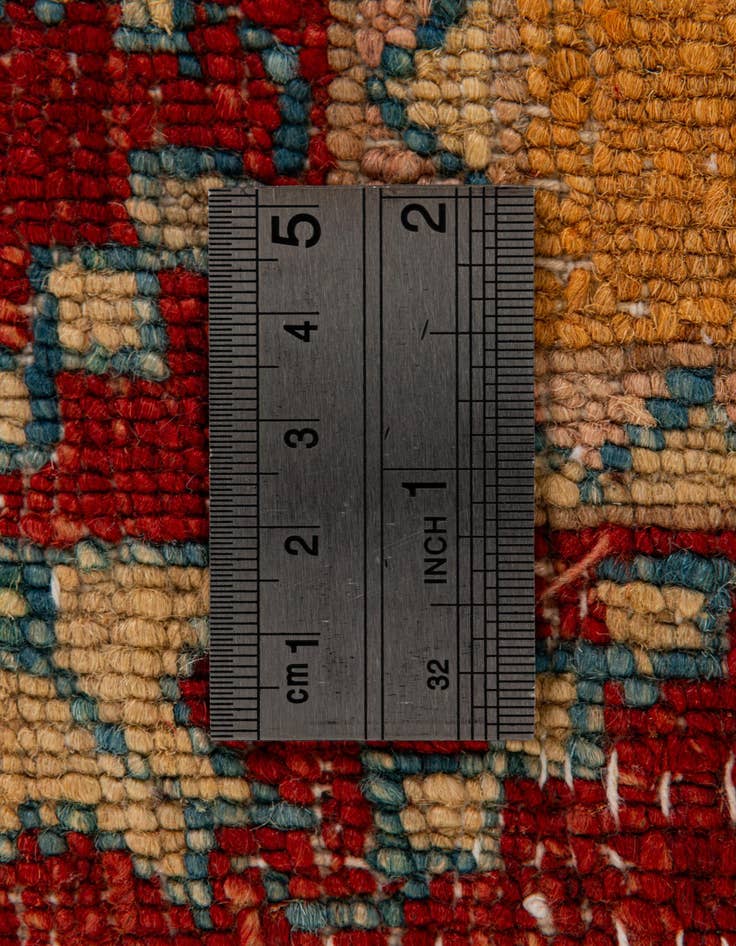 Detail image of  2' 5 x 3'  Hand Knotted Ziegler Wool Rug