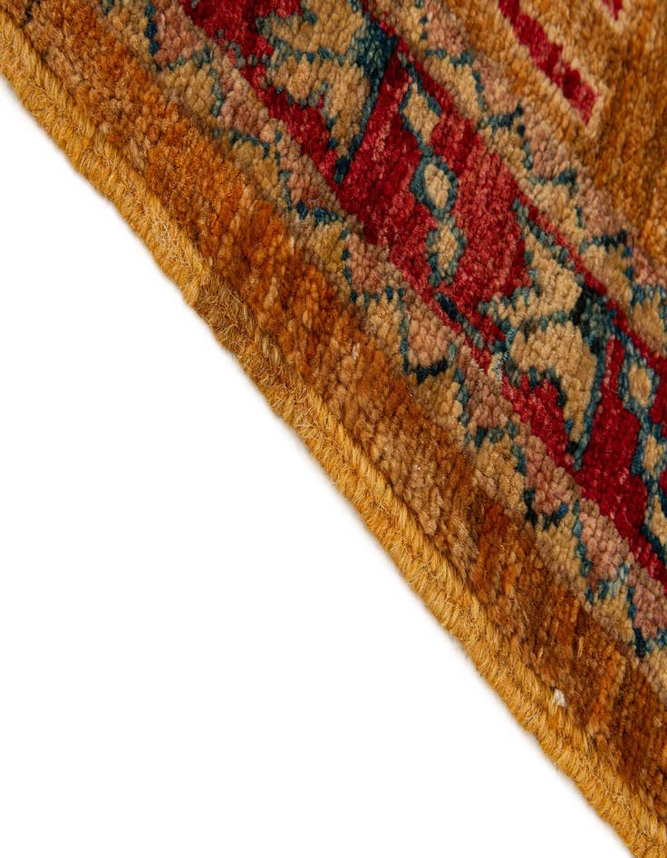 Detail image of  2' 5 x 3'  Hand Knotted Ziegler Wool Rug