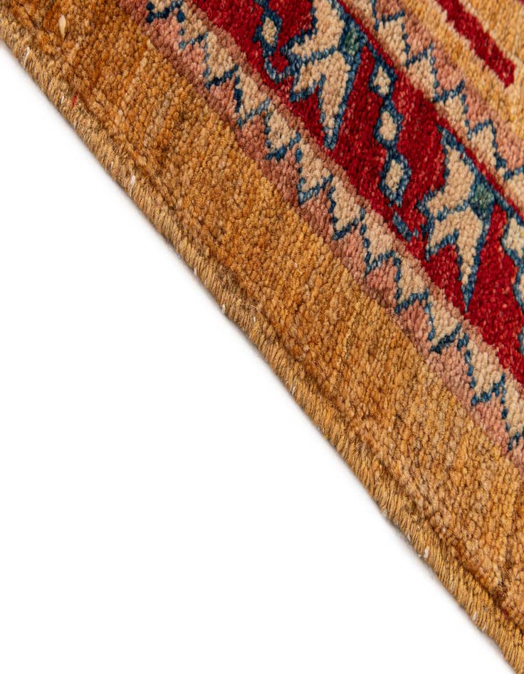 Detail image of  2' 7 x 4'  Hand Knotted Ziegler Wool Rug