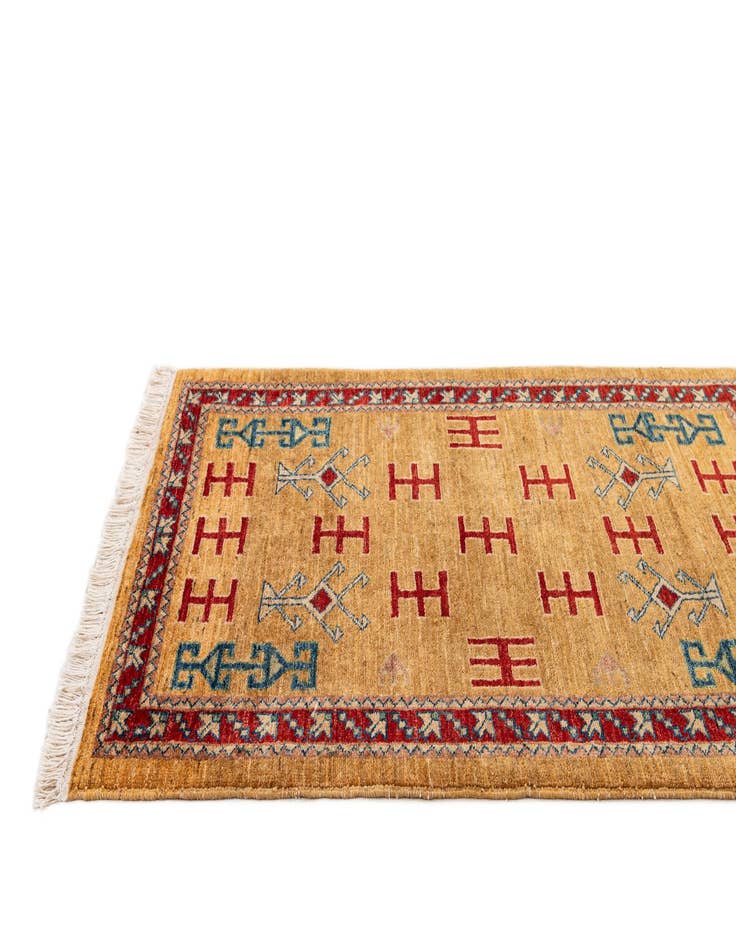 Detail image of  2' 7 x 4' 1  Hand Knotted Ziegler Wool Rug