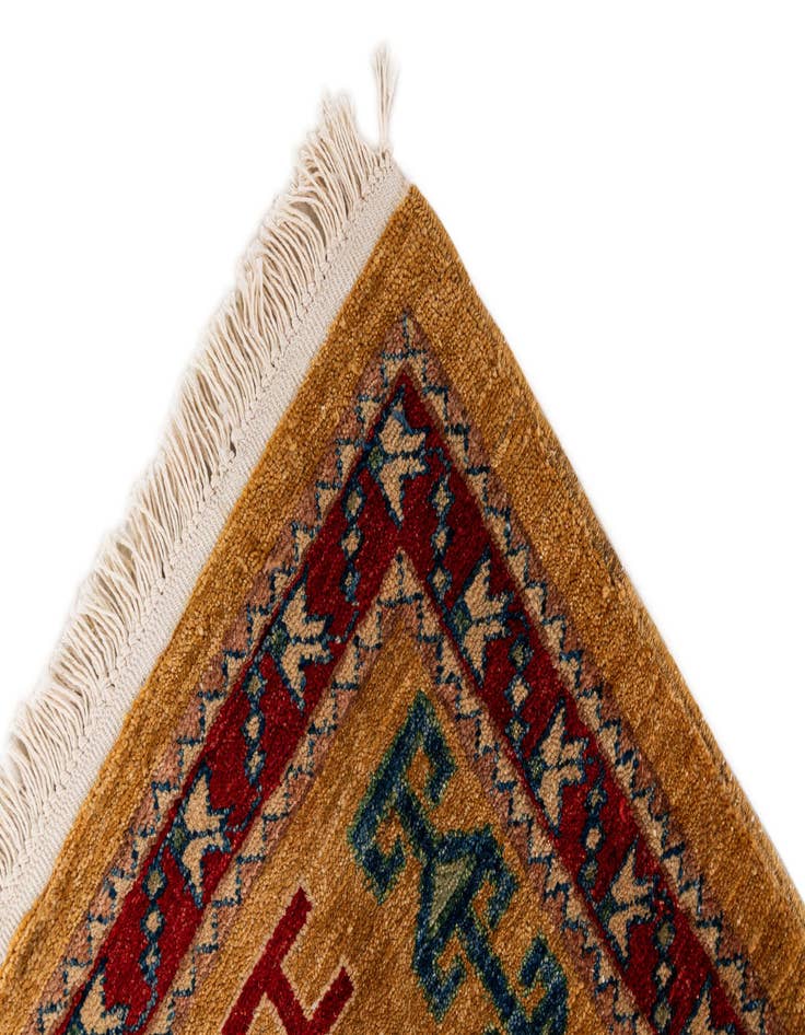 Detail image of  2' 7 x 4' 1  Hand Knotted Ziegler Wool Rug