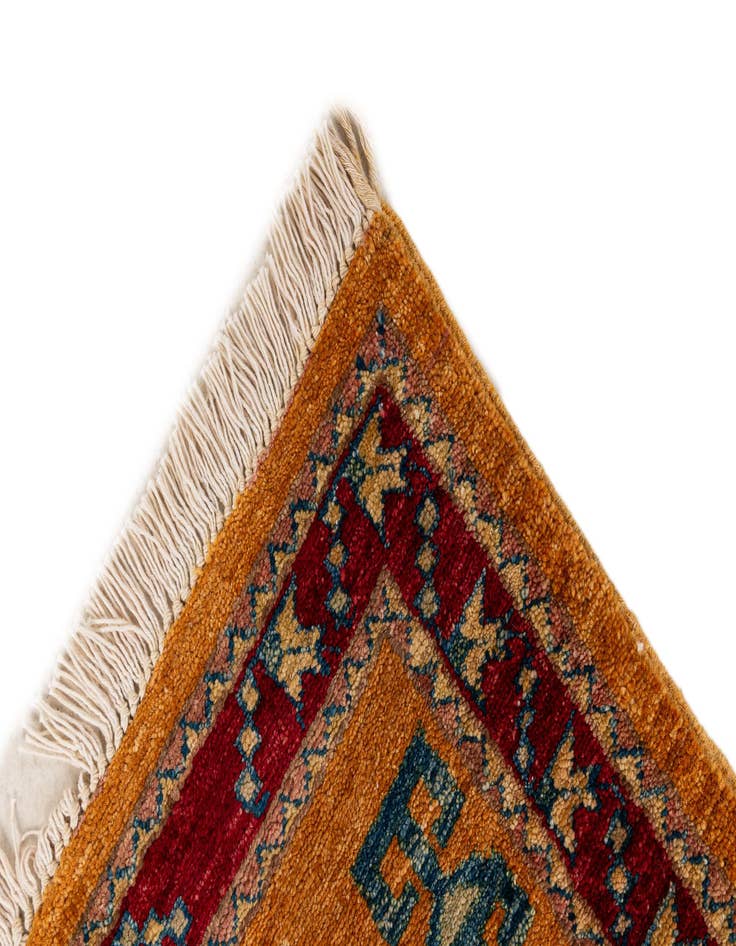 Detail image of  2' 6 x 3' 6  Hand Knotted Ziegler Wool Rug