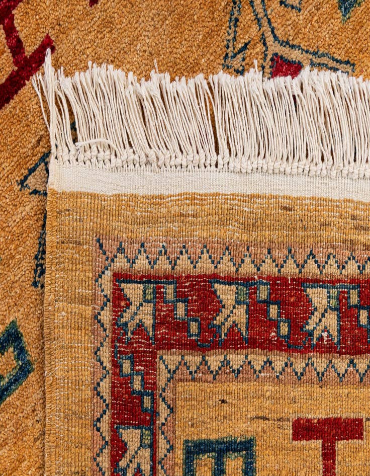 Detail image of  2' 8 x 4' 2  Hand Knotted Ziegler Wool Rug