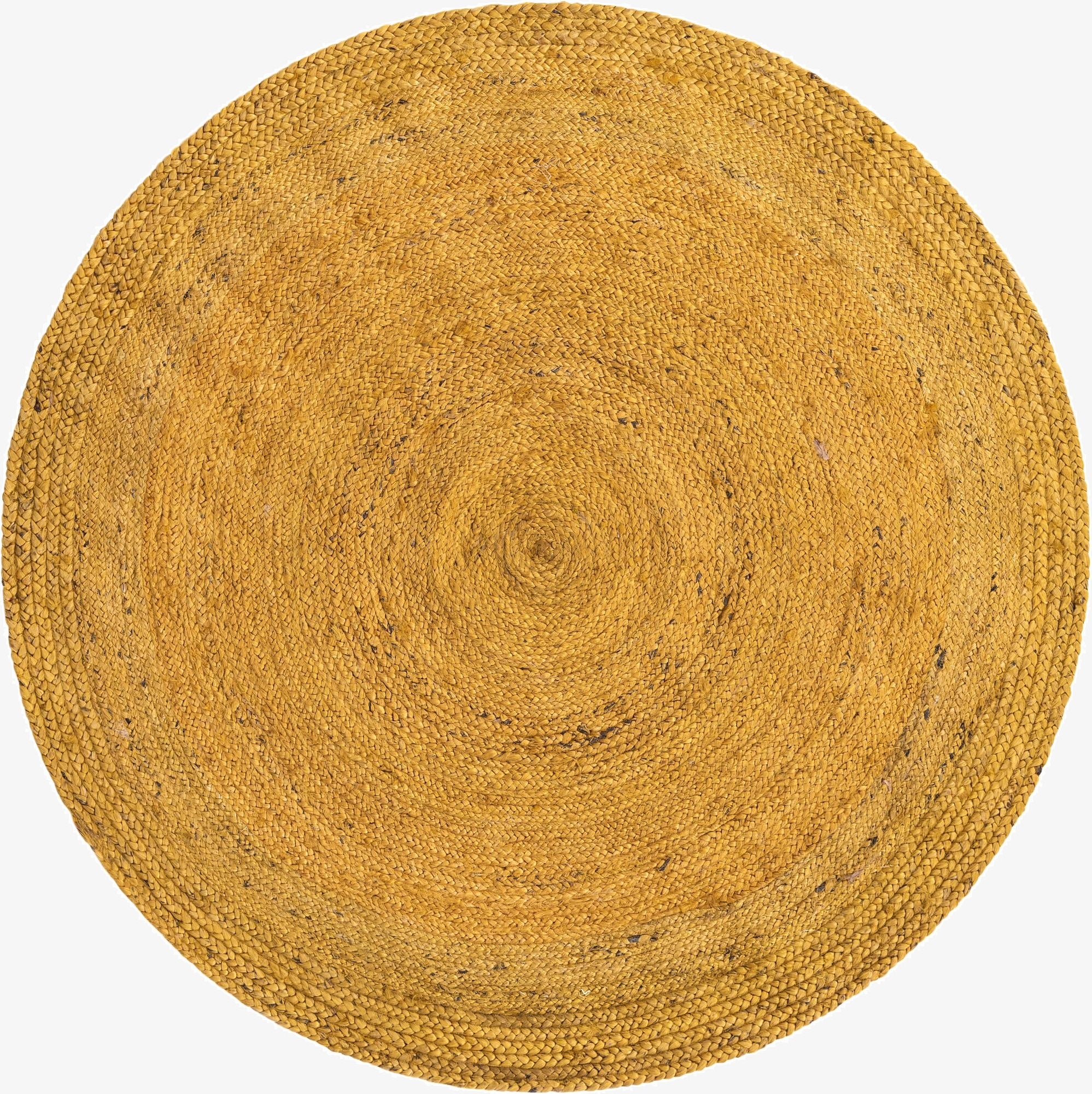  5' 1 x 5' 1  Hand Braided Jute Round Rug