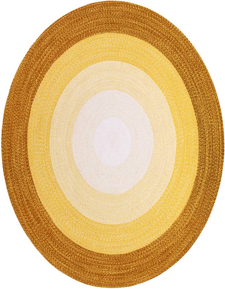 Detail image of  7' 10 x 7' 10  Hand Hand Braided Wool Round Rug