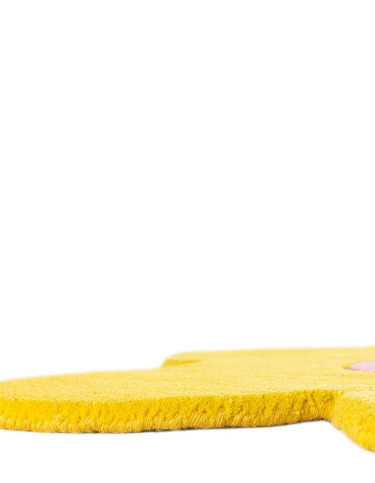 Detail image of  5' 1 x 5' 1 Happy Rugs Funky Flower Wool Round