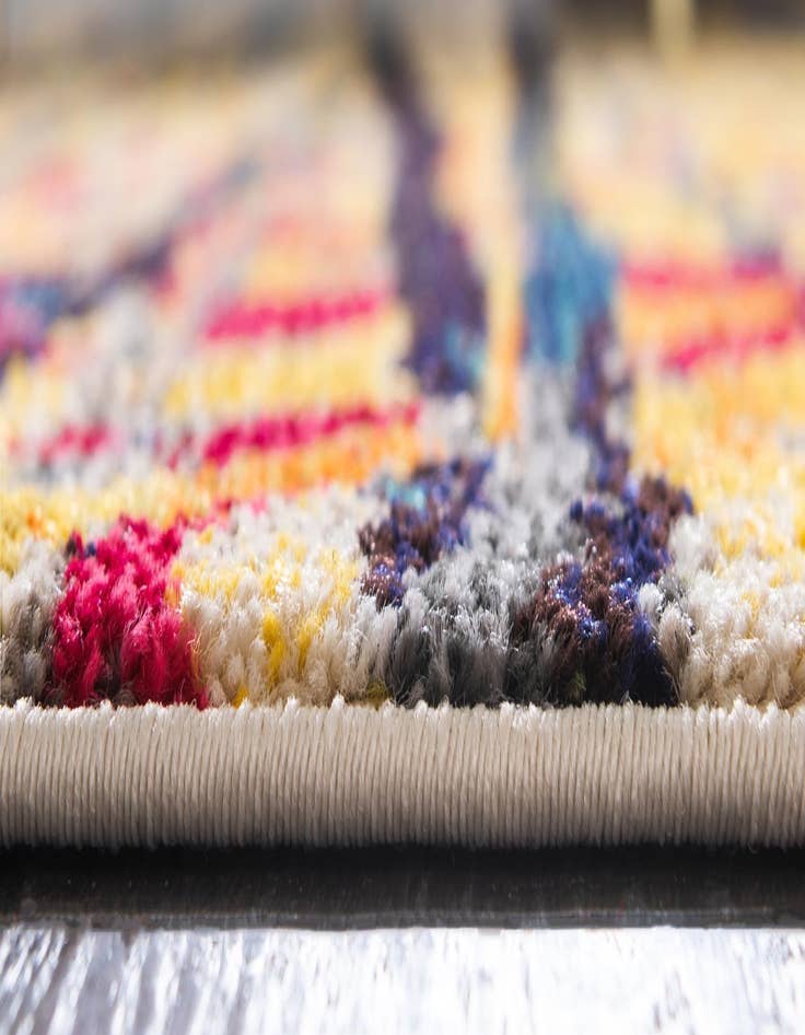 Detail image of  8' x 8'  Washable Hyacinth Round Rug