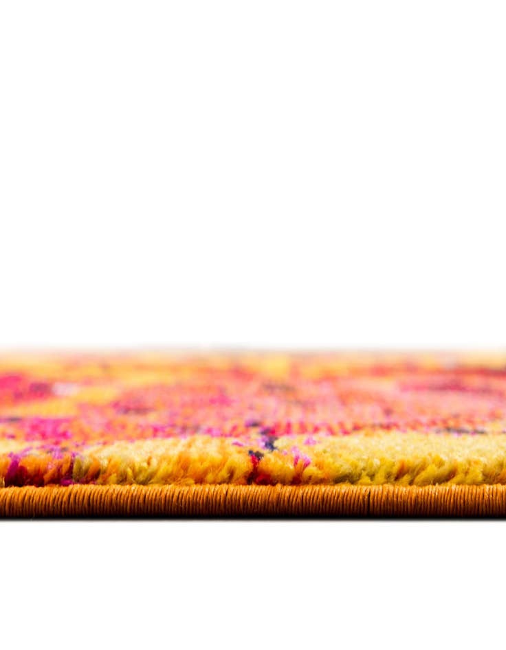 Detail image of 8' x 8' Washable Hyacinth Round Rug