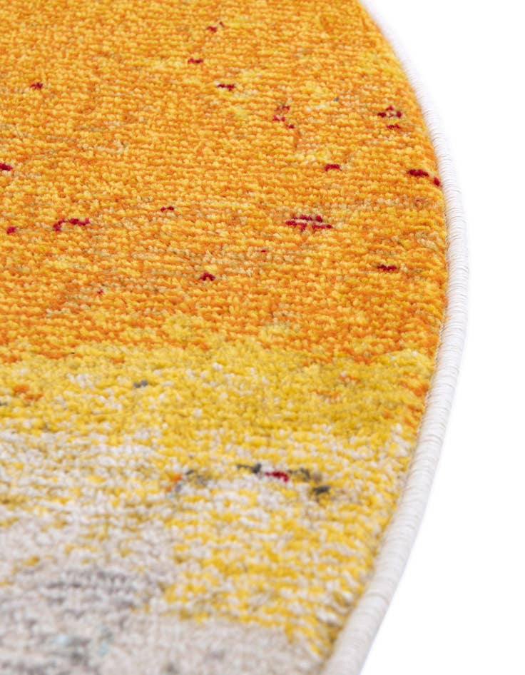 Detail image of  8' x 8'  Washable Hyacinth Round Rug