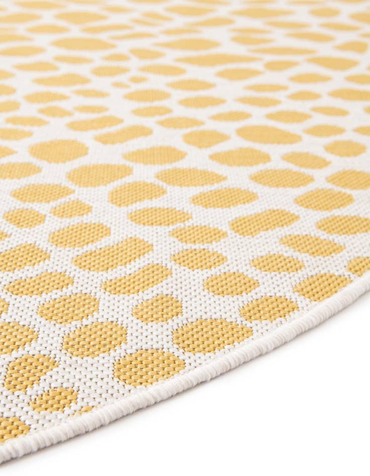 Detail image of  7' x 7'  Washable Jill Zarin Indoor / Outdoor Round Rug