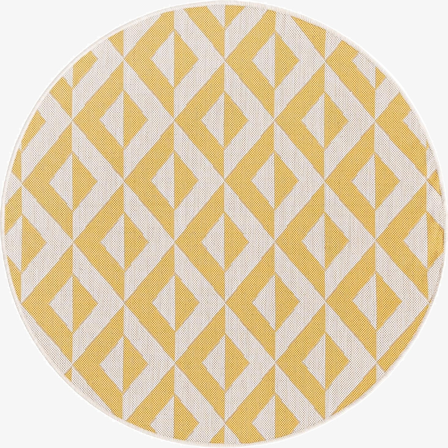 Primary image  4' x 4'  Washable Jill Zarin Napa Indoor / Outdoor Round Rug