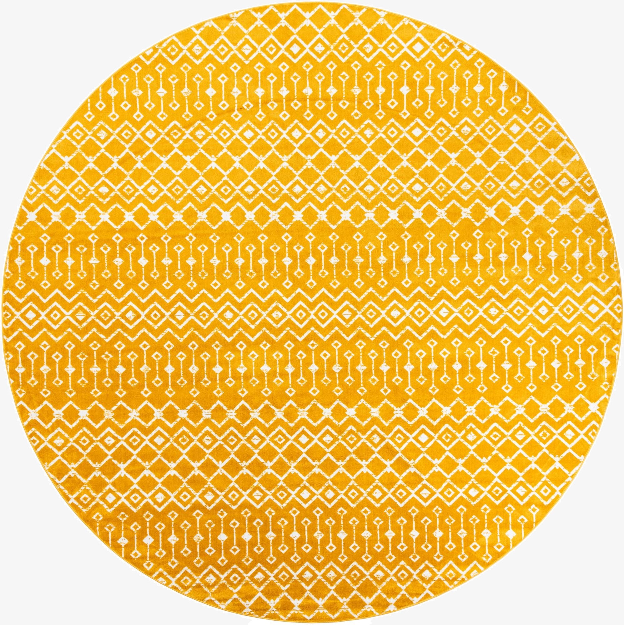  12' x 12' Kasbah Trellis Round Rug