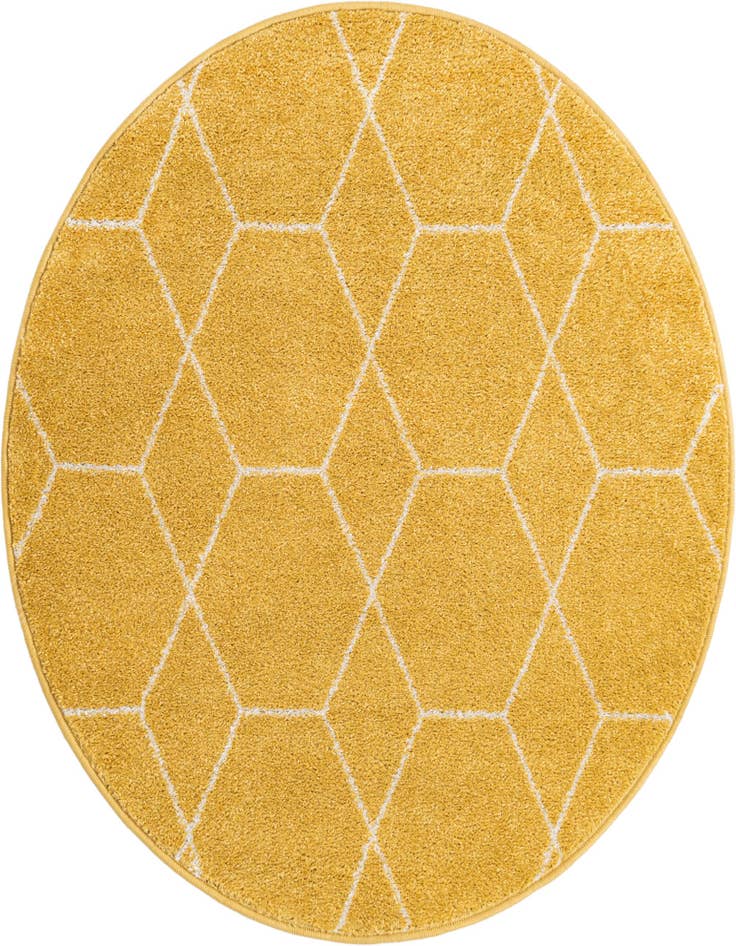 Detail image of  4' x 4' Lattice Frieze Round Rug