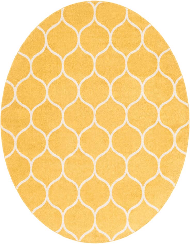 Detail image of 6' x 6' Lattice Frieze Round Rug