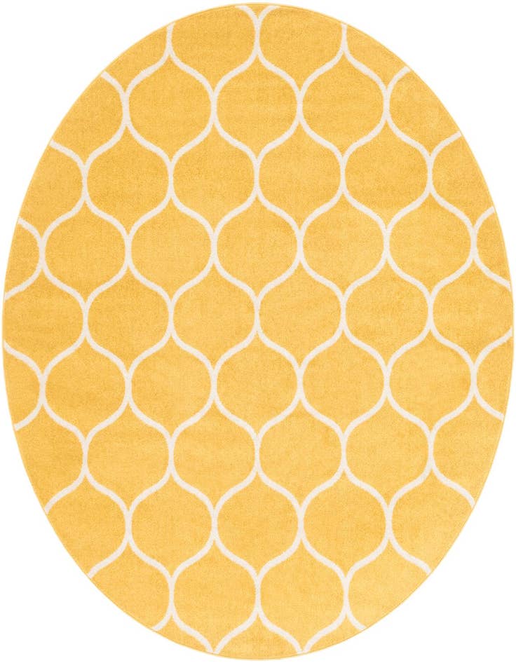 Detail image of  3' x 3' Lattice Frieze Round Rug