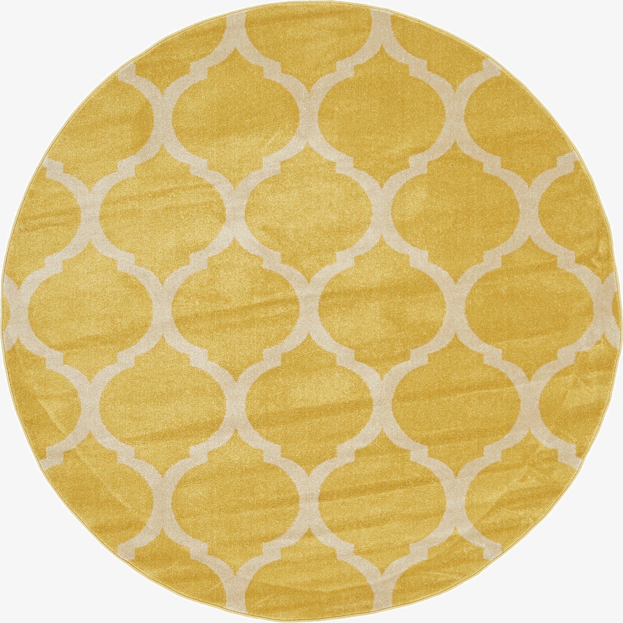  6' x 6' Lattice Round Rug