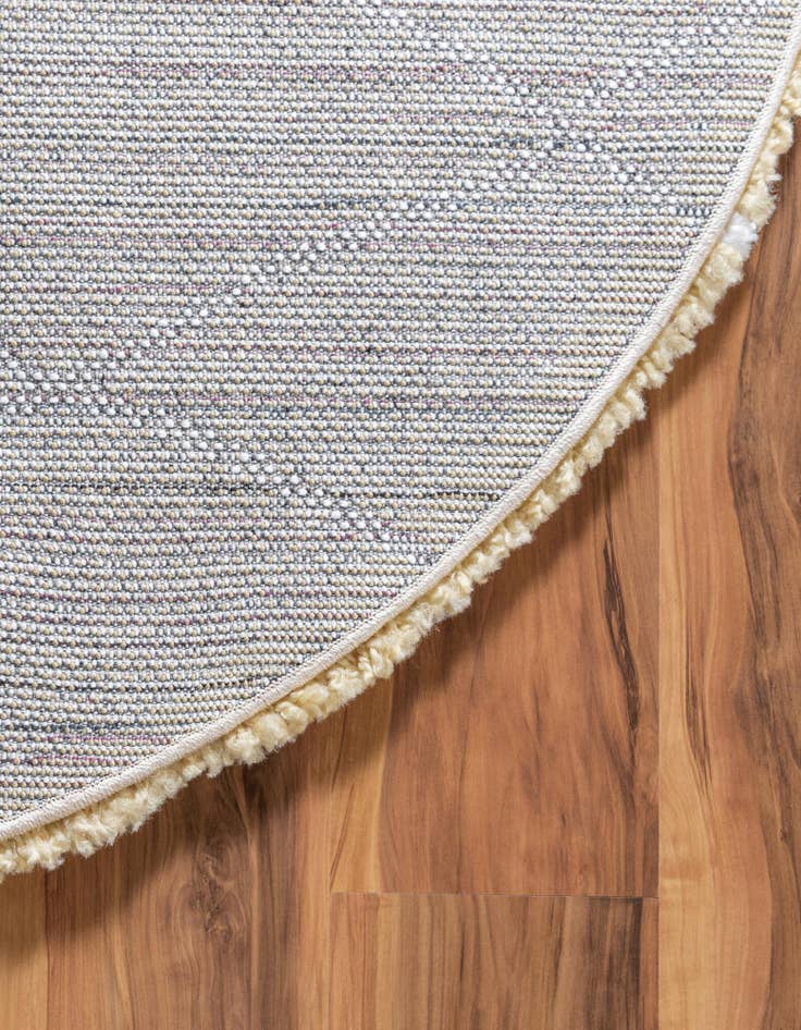 Detail image of  5' x 5' Moroccan Shag Round Rug