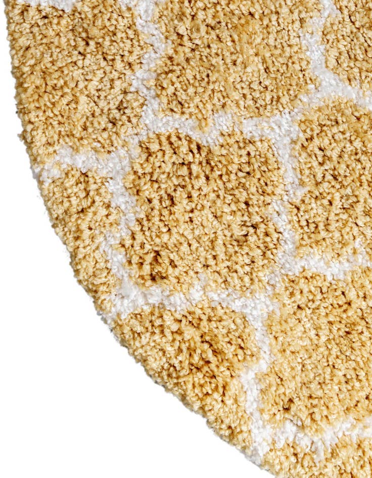 Detail image of  8' x 8' Moroccan Shag Round Rug