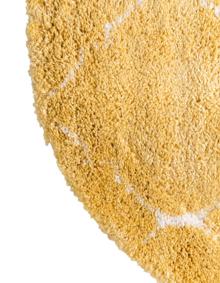 Detail image of  5' x 5' Moroccan Shag Round Rug