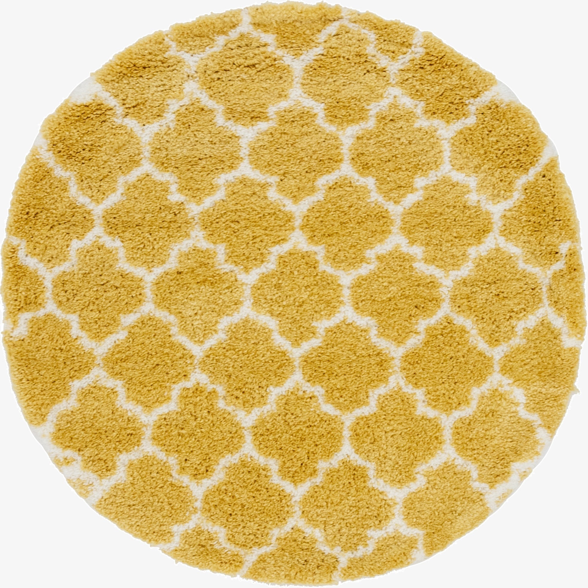  5' x 5' Moroccan Shag Round Rug