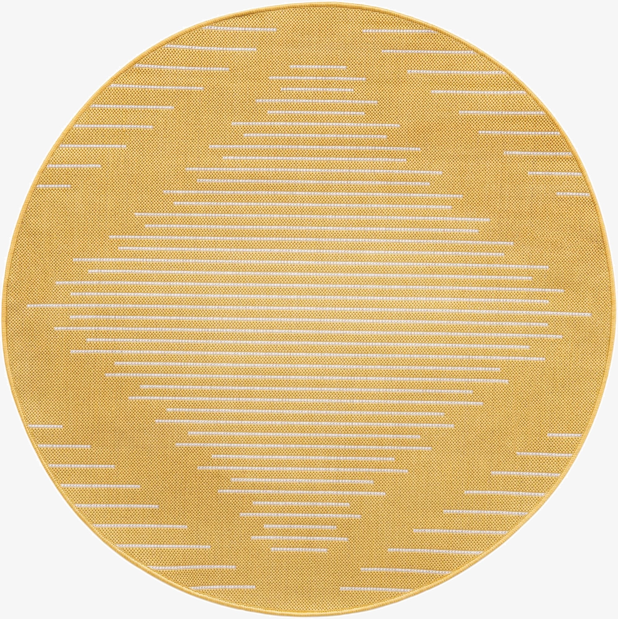  3' x 3'  Washable Modern Indoor / Outdoor Round Rug