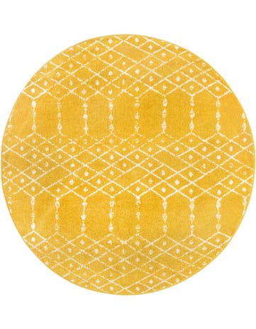 5' 3 x 5' 3 Paxon Trellis Round Rug