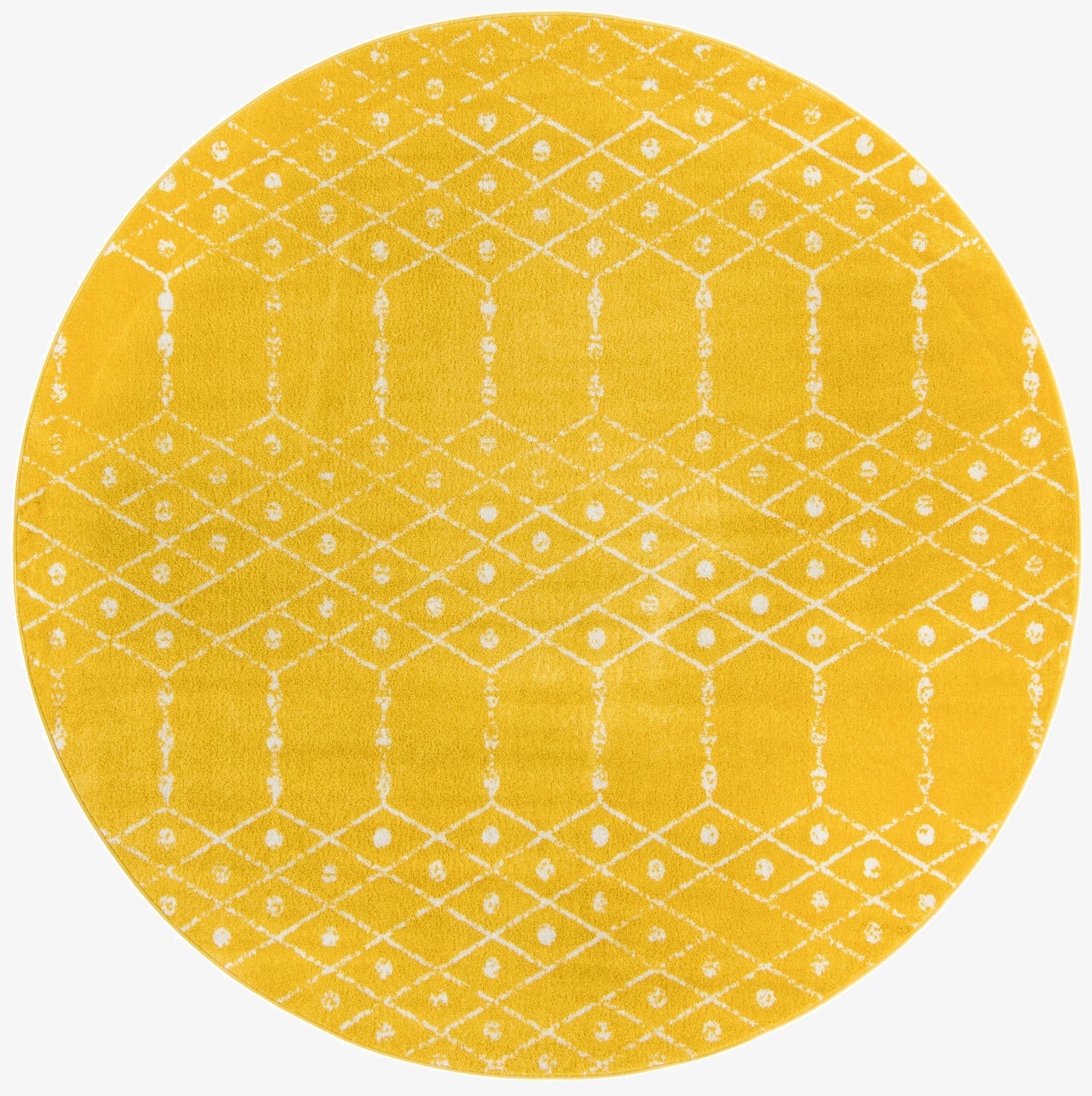  7' 10 x 7' 10 Paxon Trellis Round Rug