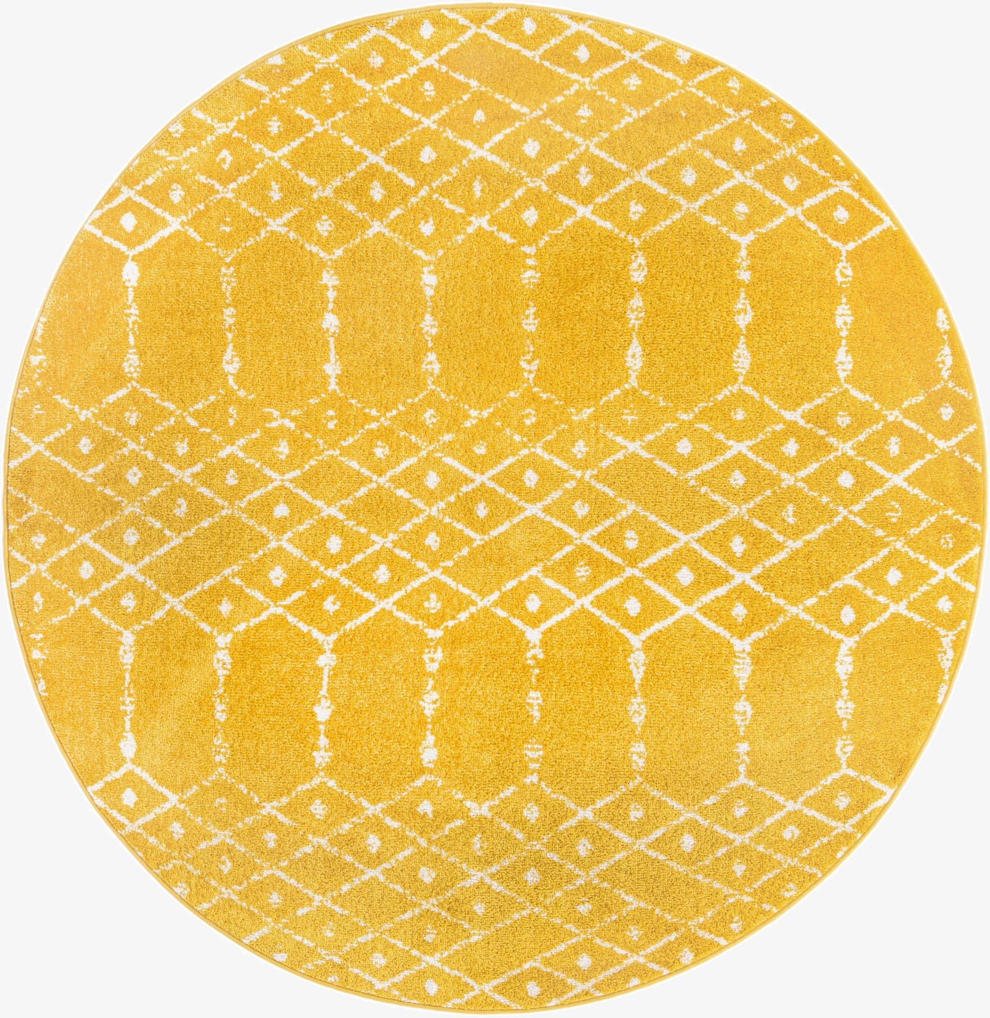  5' 3 x 5' 3 Paxon Trellis Round Rug