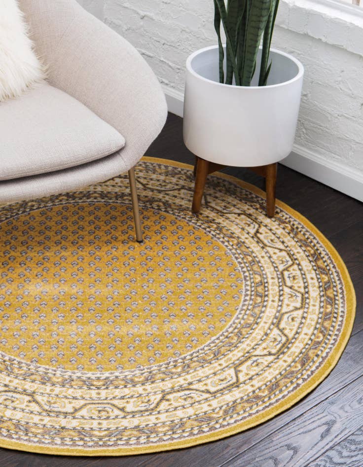 Detail image of  5' 3 x 5' 3 SoHo Round Rug