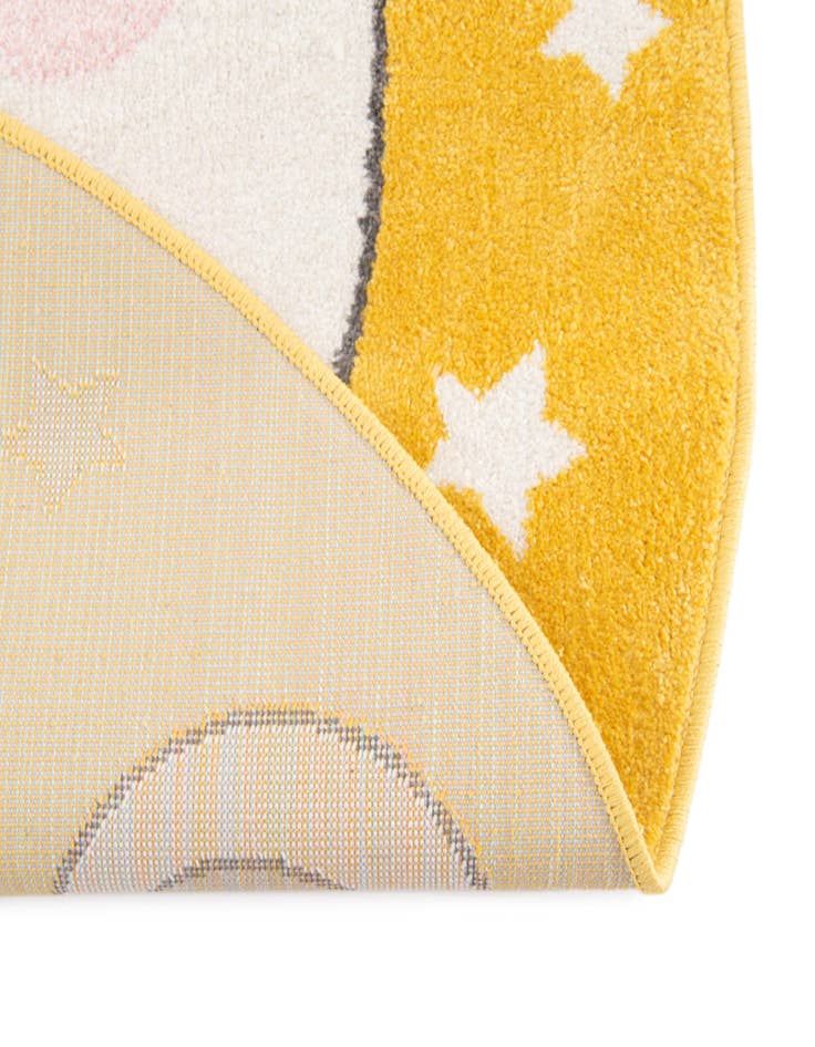 Detail image of  3' 3 x 3' 3 Bear Whimsy Kids Round Rug