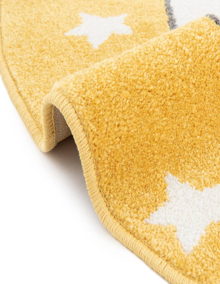 Detail image of  3' 3 x 3' 3 Bear Whimsy Kids Round Rug