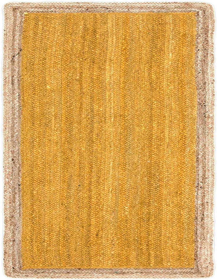 Detail image of 2' 7 x 6' 1 Handmade Braided Jute Runner Rug