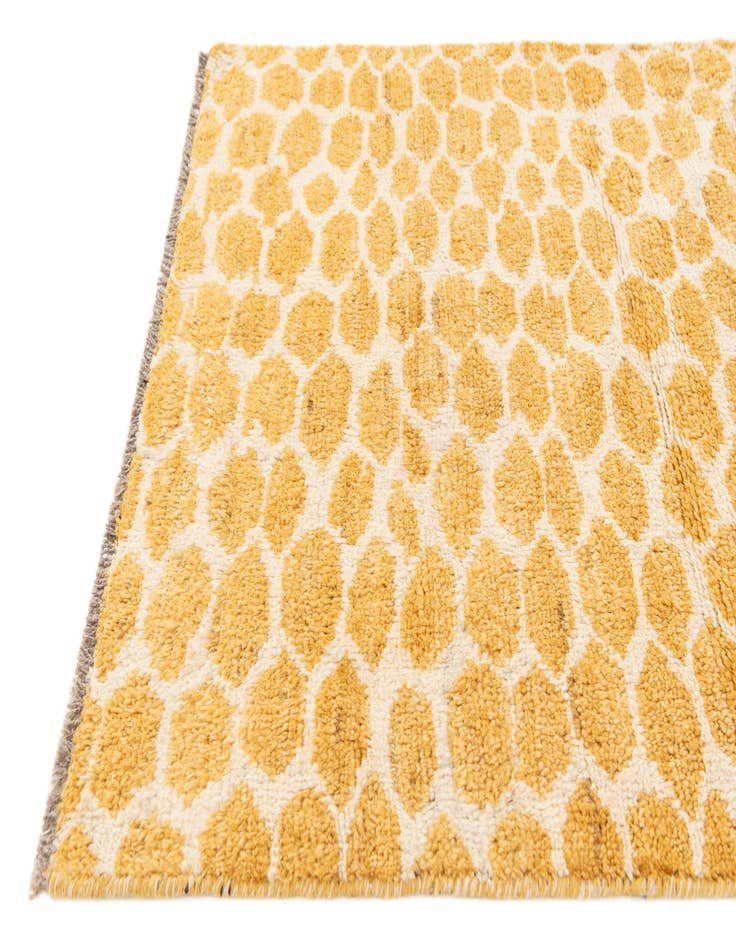 Detail image of  2' 10 x 10'  Hand Knotted Darya Wool Runner Rug