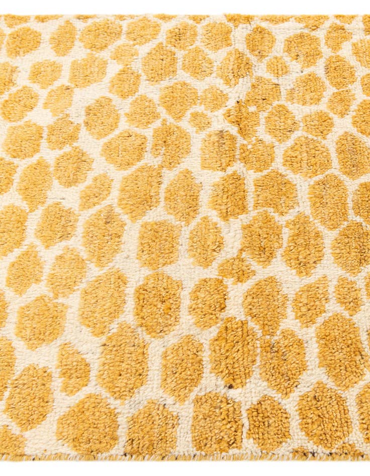 Detail image of  2' 10 x 10'  Hand Knotted Darya Wool Runner Rug