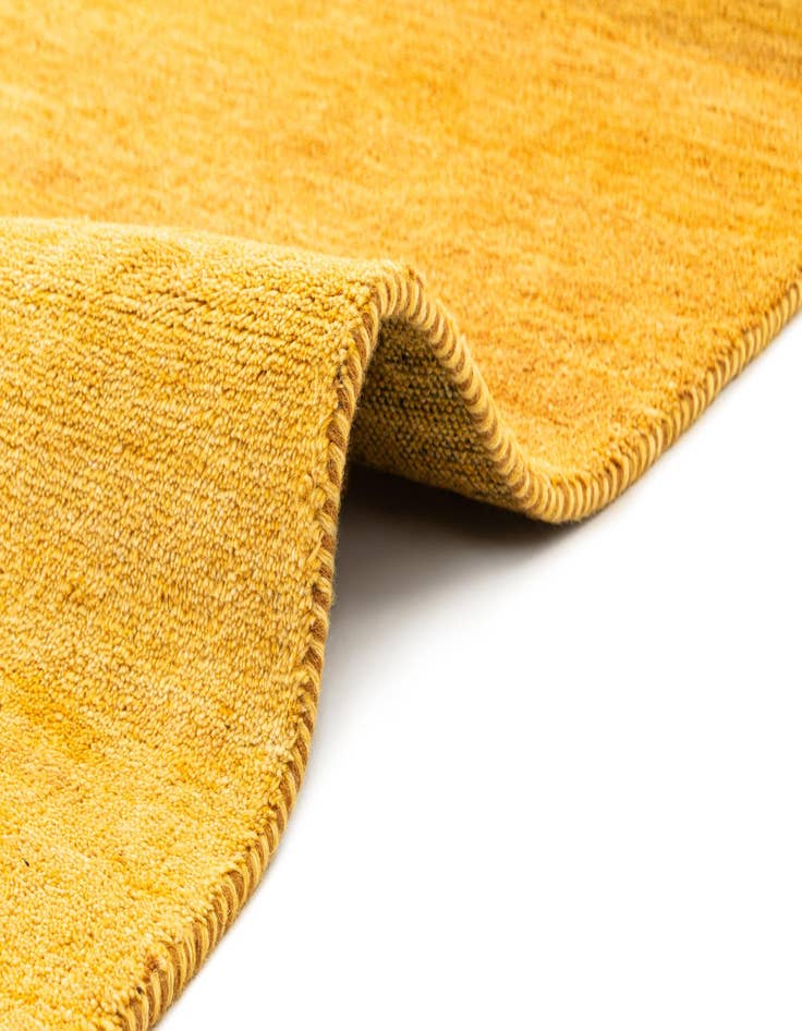 Detail image of  2' 8 x 9' 9  Hand Knotted Gabbeh Wool Runner Rug