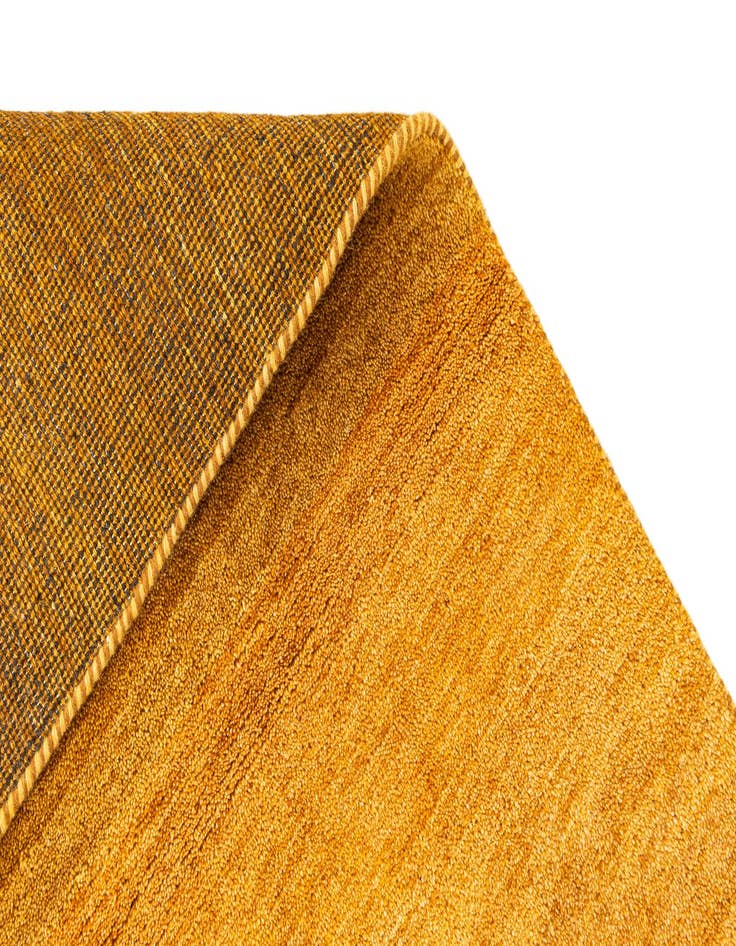 Detail image of  2' 8 x 9' 9  Hand Knotted Gabbeh Wool Runner Rug