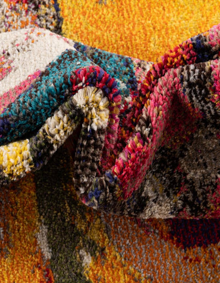 Detail image of  2' x 8'  Washable Haerfest Runner Rug