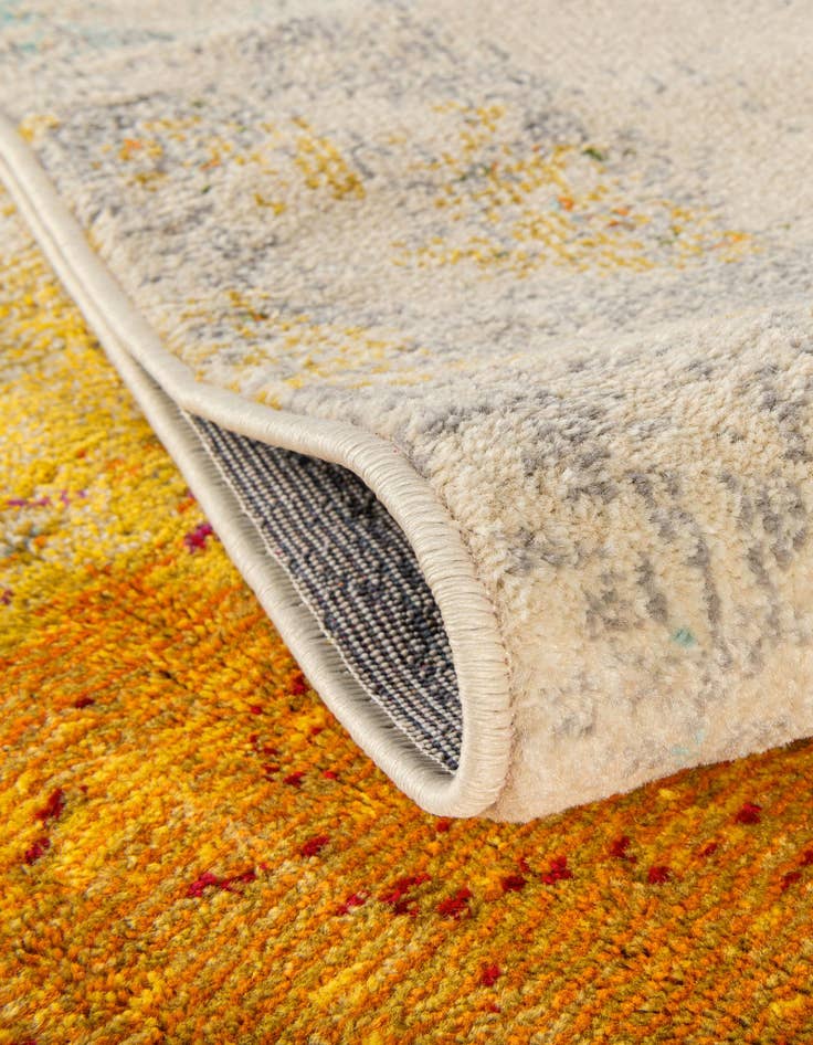 Detail image of  2' 2 x 6' 9  Washable Hyacinth Runner Rug