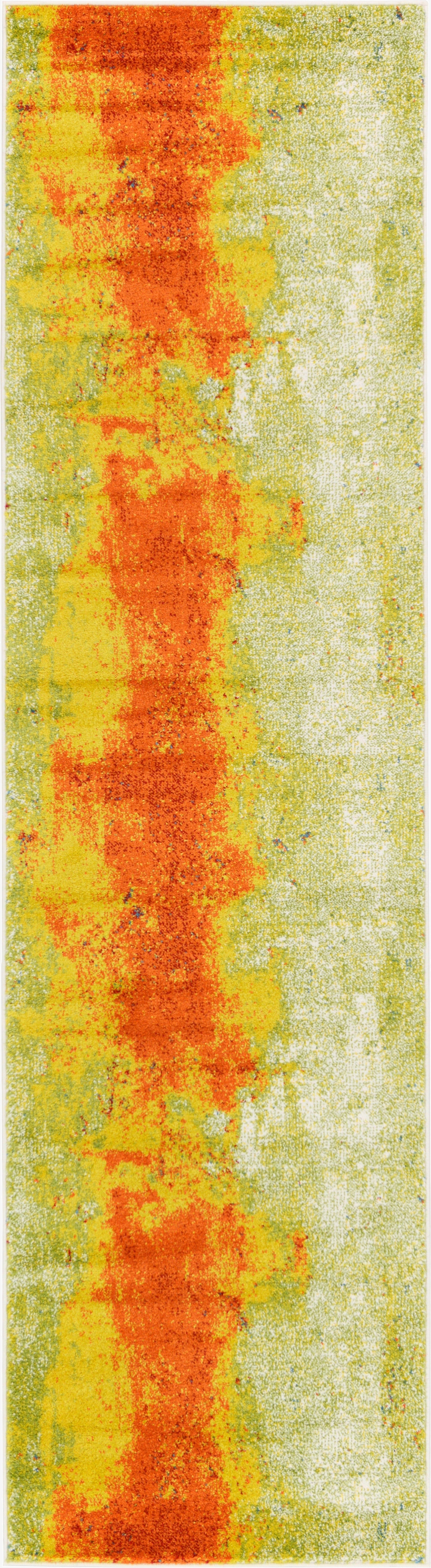  2' 7 x 10'  Washable Hyacinth Runner Rug